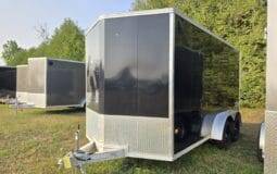 7′ x 14′ Alcom Aluminum Enclosed Trailer