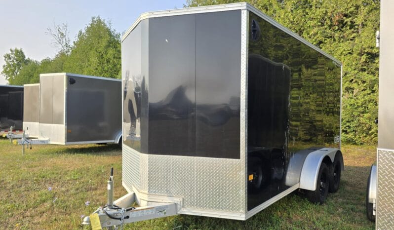 
								7′ x 14′ Alcom Aluminum Enclosed Trailer full									